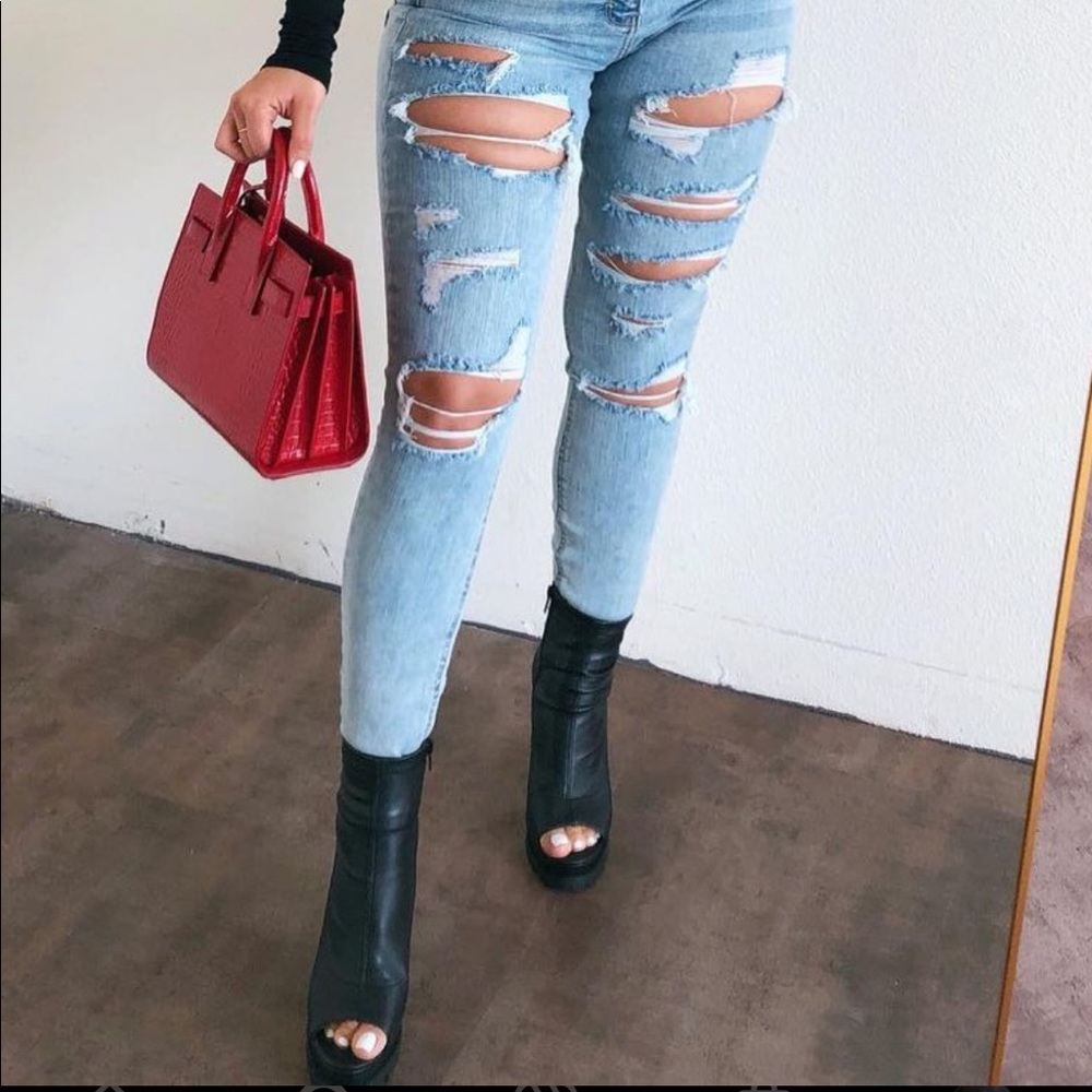 Black booties